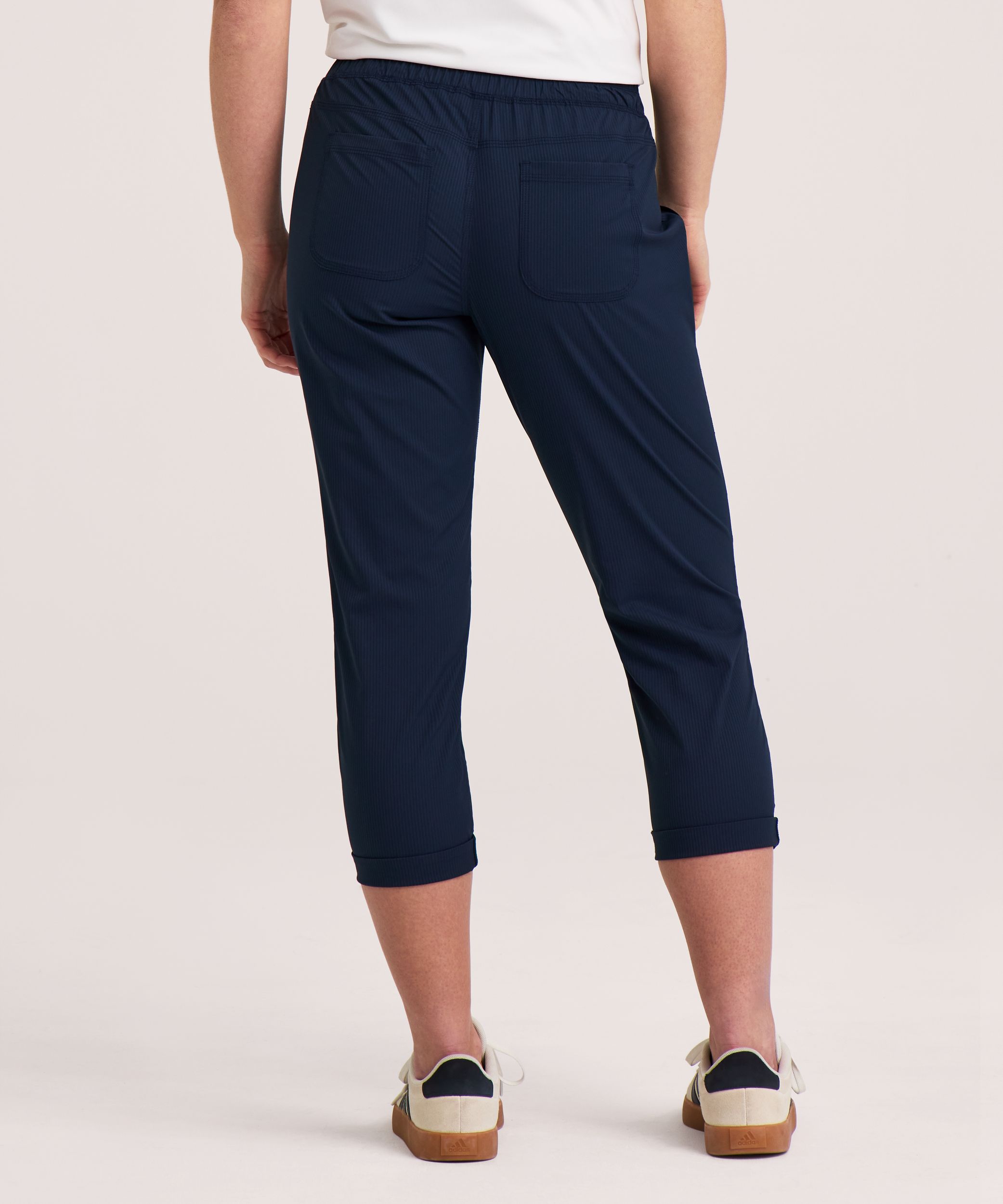 Shambhala Women's Live-In Ease Mid Rise Crop Pants