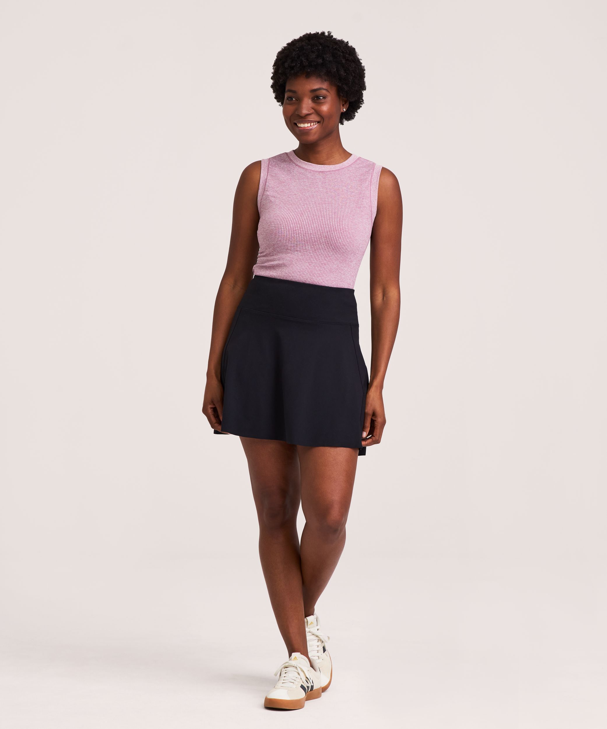 Shambhala Women's Live-In Comfort High Rise Full Skort