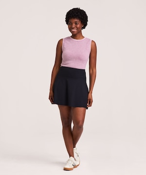 Shambhala Women's Live-In Comfort High Rise Full Skort