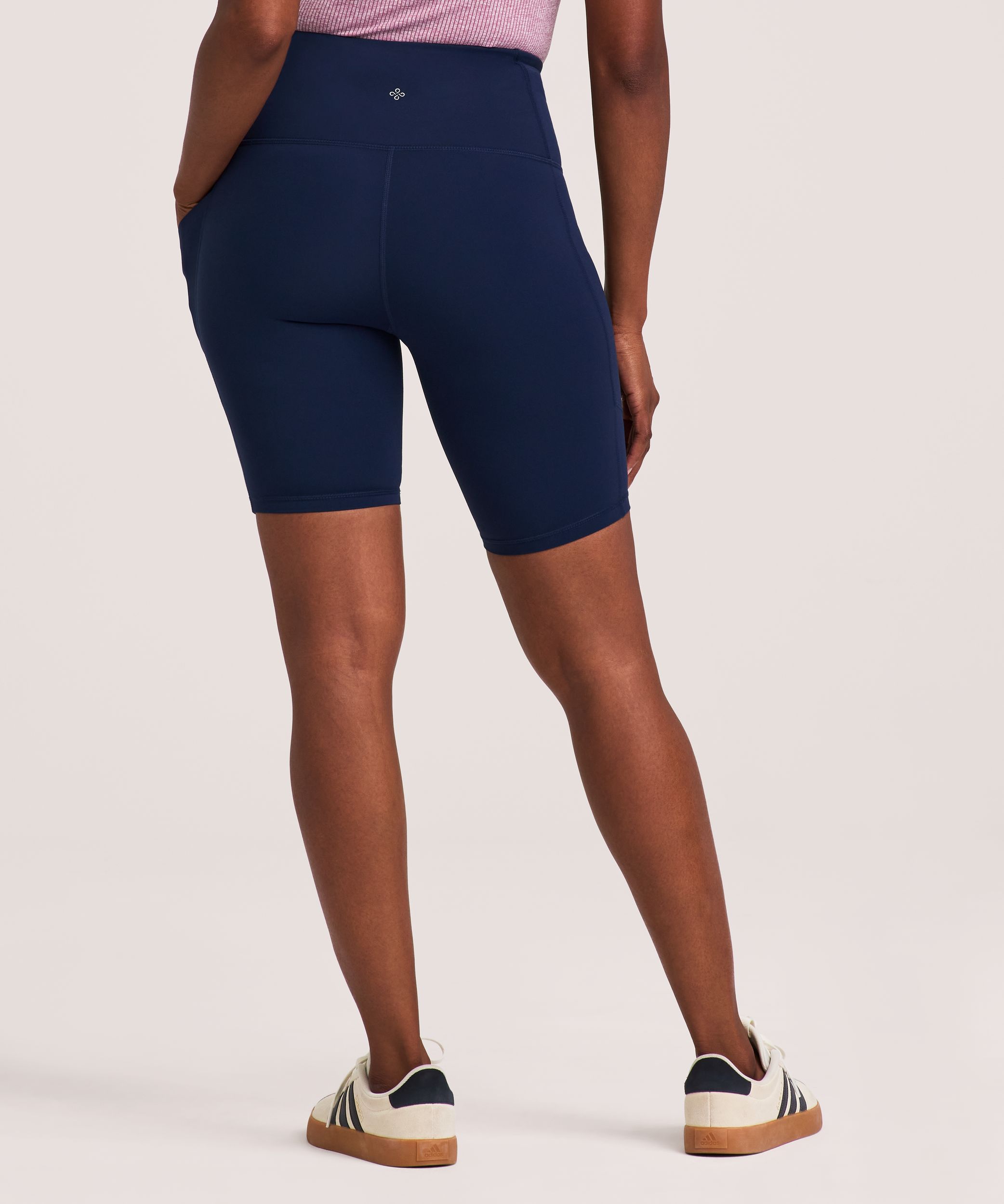 Short de vélo à taille haute avec poche pour femmes, Shambhala, Live-in Confort
