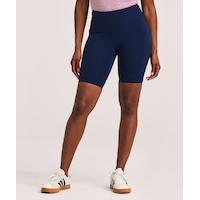Shambhala Women's Live-In Comfort High Rise Bike Shorts with Pocket