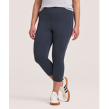 Legging court à taille haute avec poche pour femmes, Shambhala, Live-in Confort