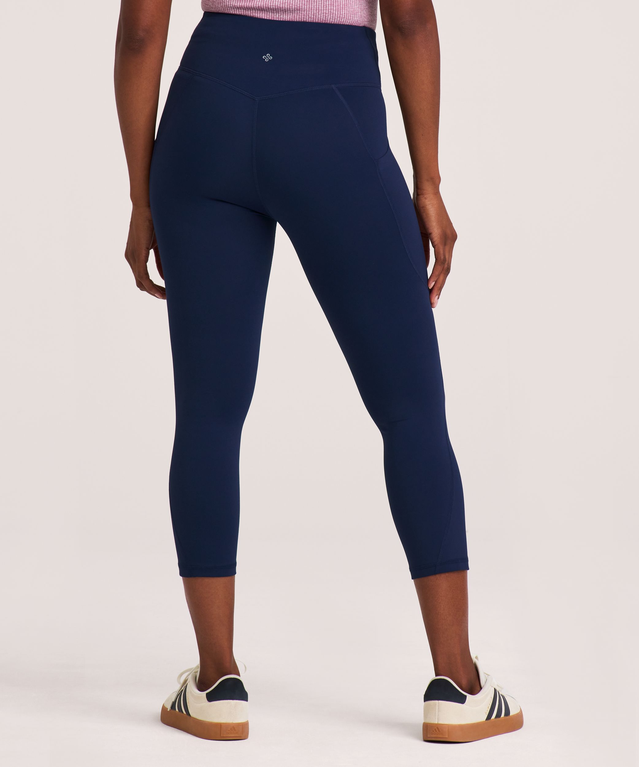 Legging court à taille haute avec poche pour femmes, Shambhala, Live-in Confort