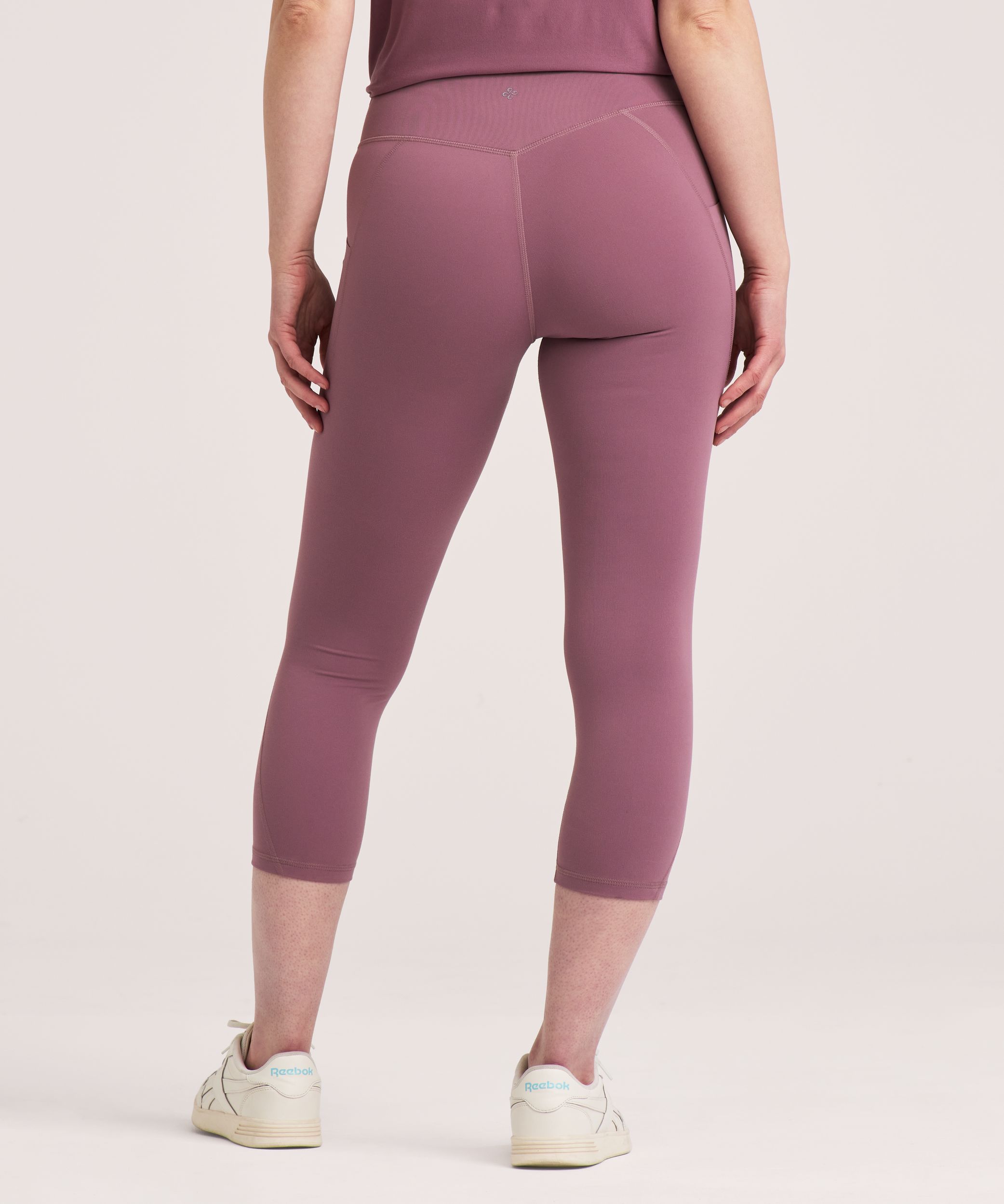 Legging court à taille haute avec poche pour femmes, Shambhala, Live-in Confort