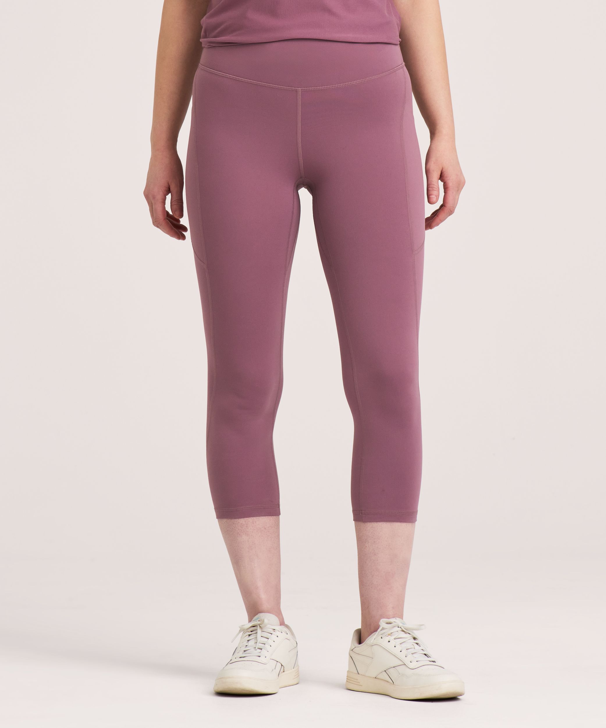 Legging court à taille haute avec poche pour femmes, Shambhala, Live-in Confort