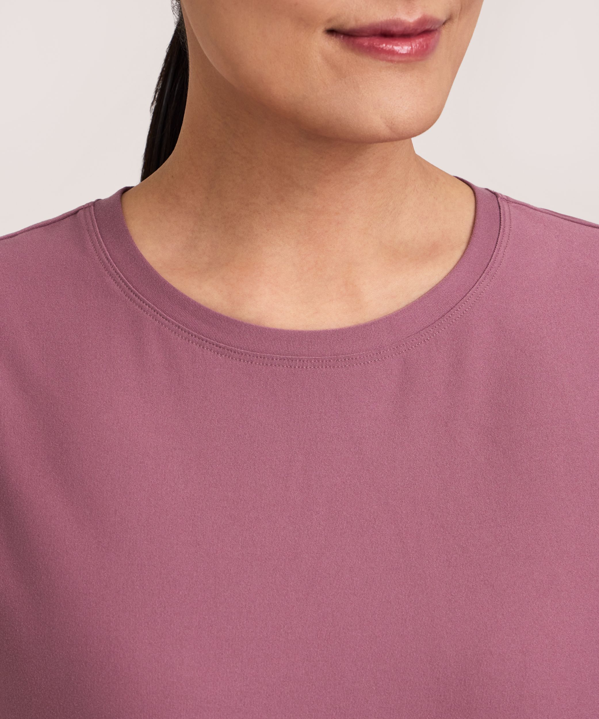 T-shirt à manches courtes et à devant noué pour femmes, Shambhala