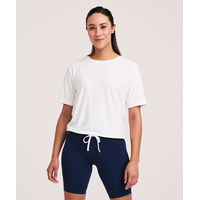 Shambhala Women's Short Sleeve Tie Front T-Shirt