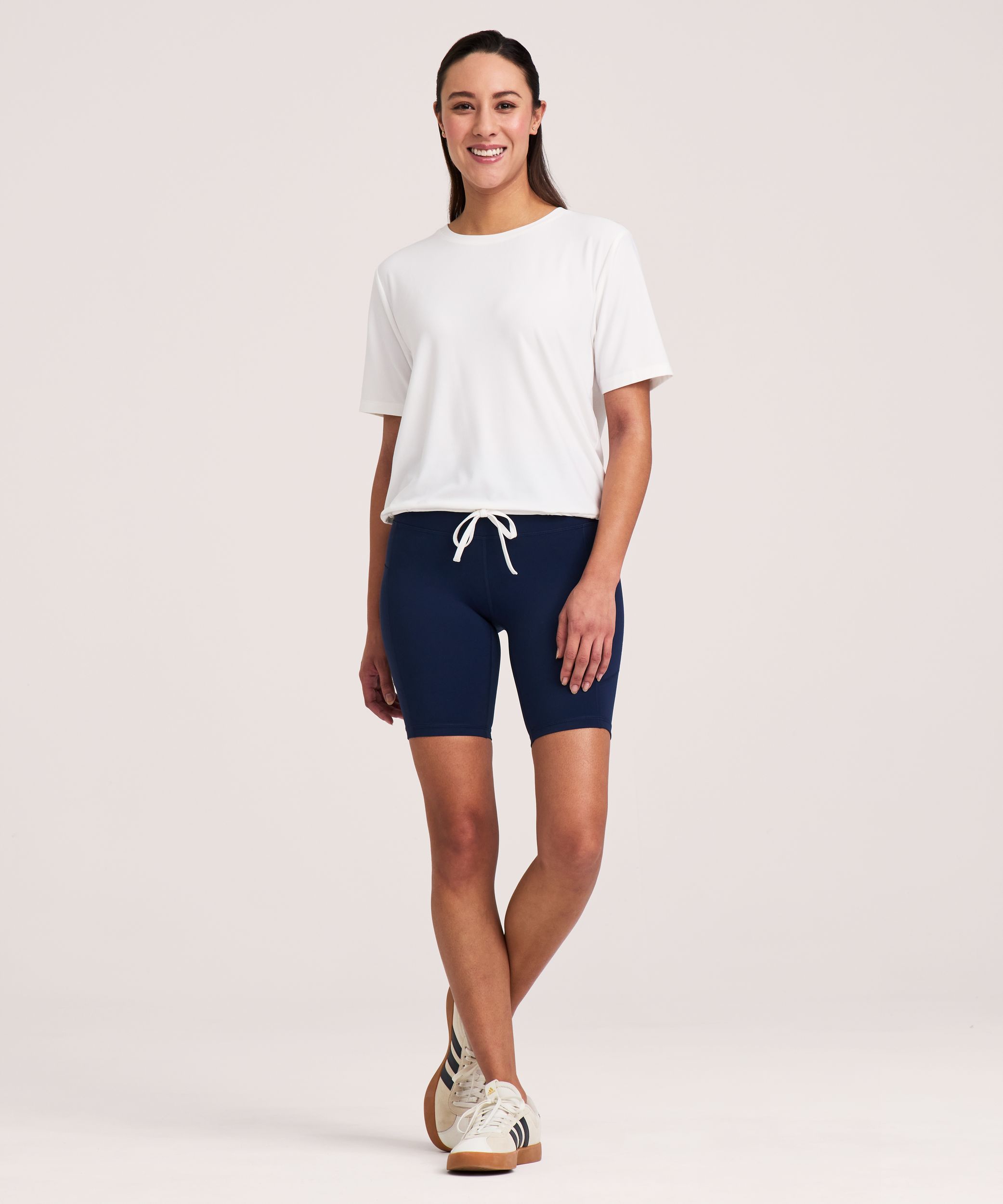 Shambhala Women's Short Sleeve Tie Front T-Shirt