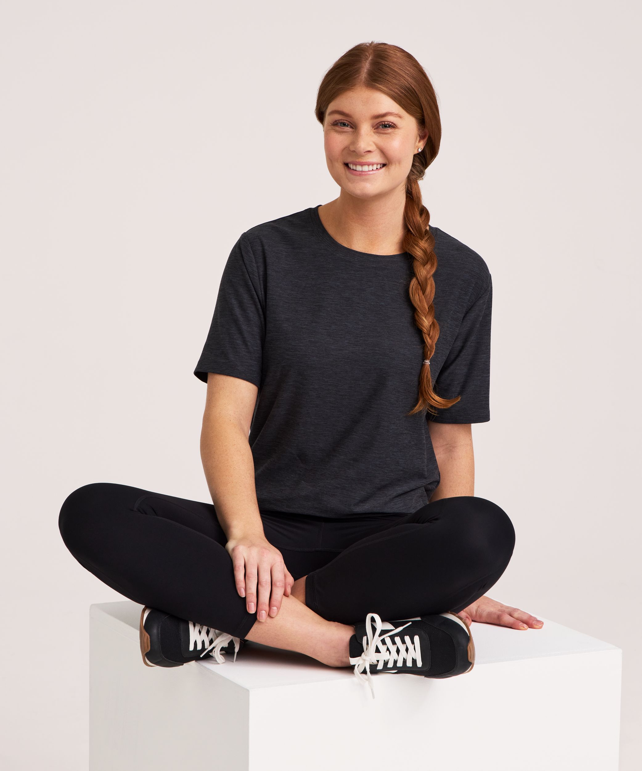 Shambhala Women's Short Sleeve Tie Front T-Shirt