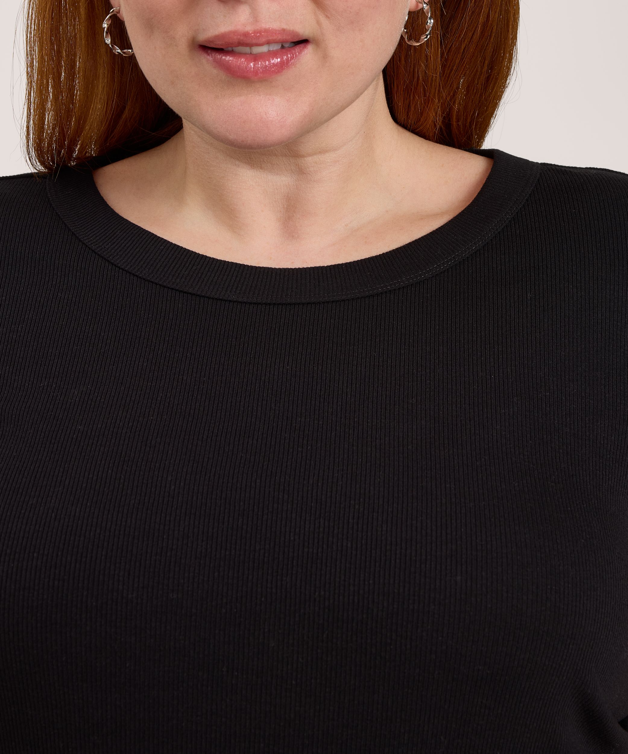 Denver Hayes Women's Short Sleeve Crew Rib T-Shirt