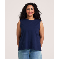 Denver Hayes Semi-Fitted Crewneck Supima Cotton Tank