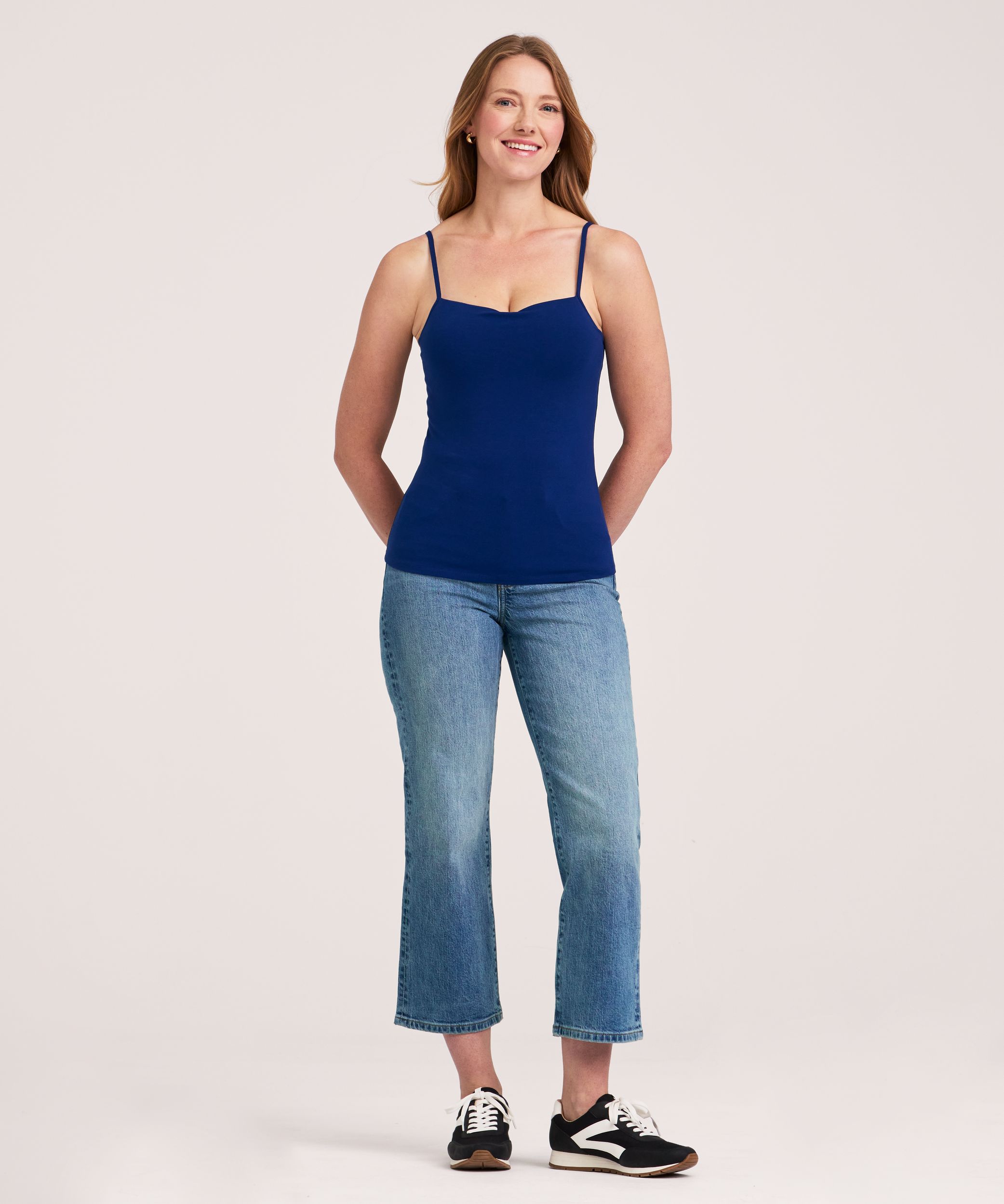 Débardeur avec soutien-gorge intégré Curve-Tech pour femmes, Denver Hayes