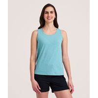 Denver Hayes Women's Crew Neck Cotton Slub Tank Top