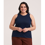 Denver Hayes Women's High Neck Linen Tank Top