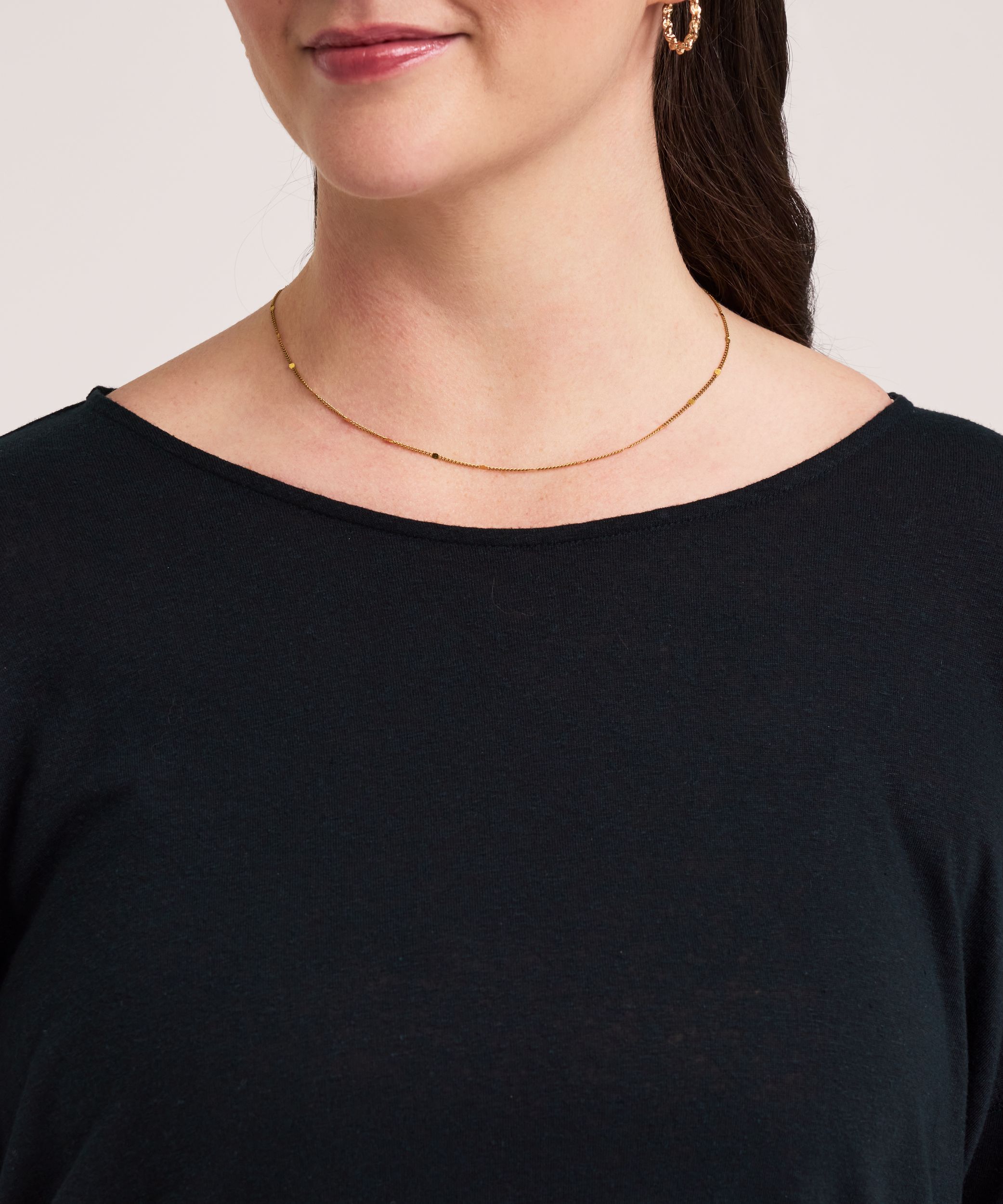 Denver Hayes Women's 3/4 Sleeve Boat Neck T-Shirt