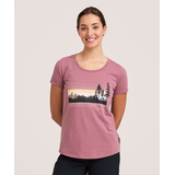 WindRiver Women's Short Sleeve Graphic T-Shirt Front_Flat