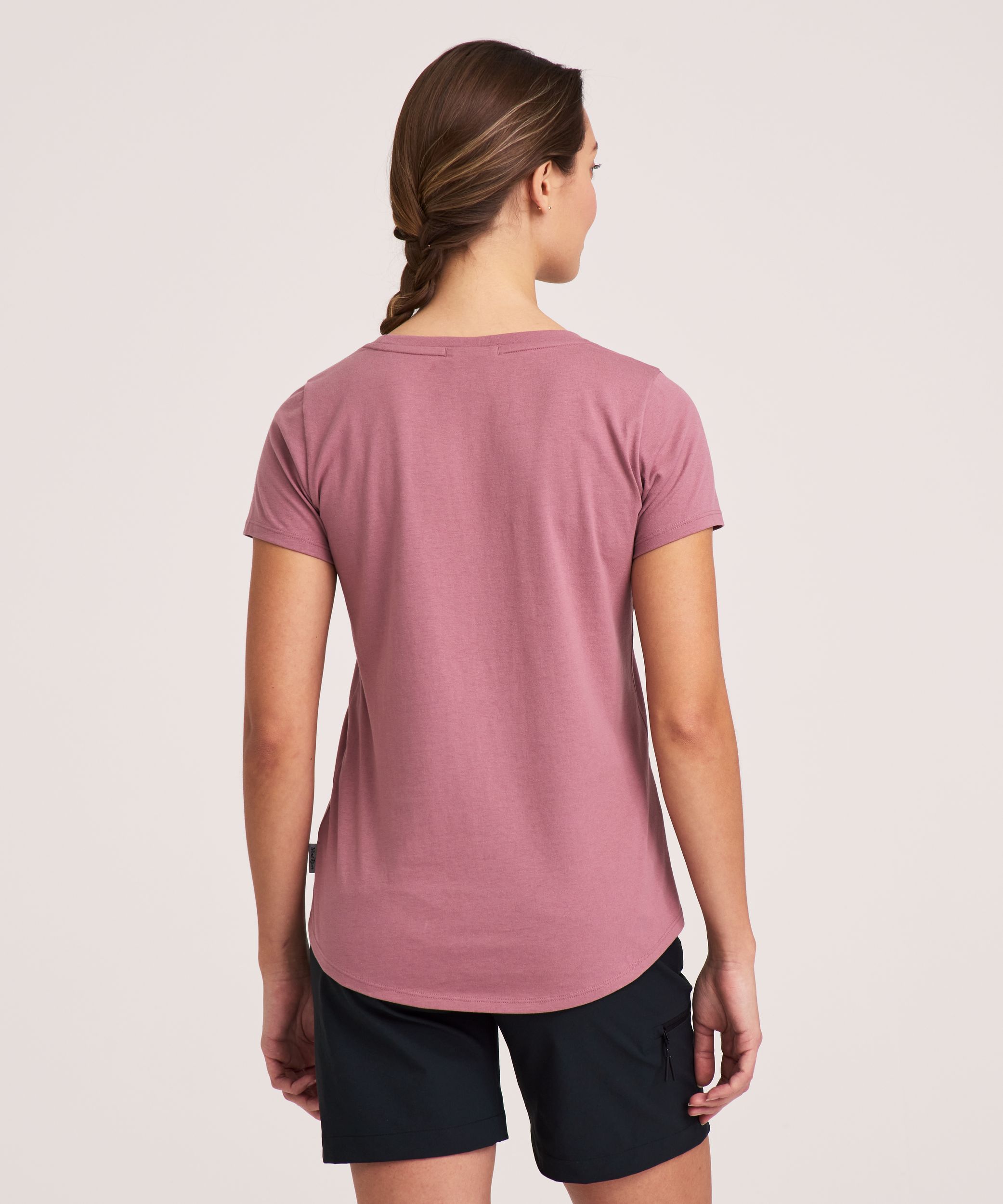 T-shirt graphique à manches courtes pour femmes, WindRiver