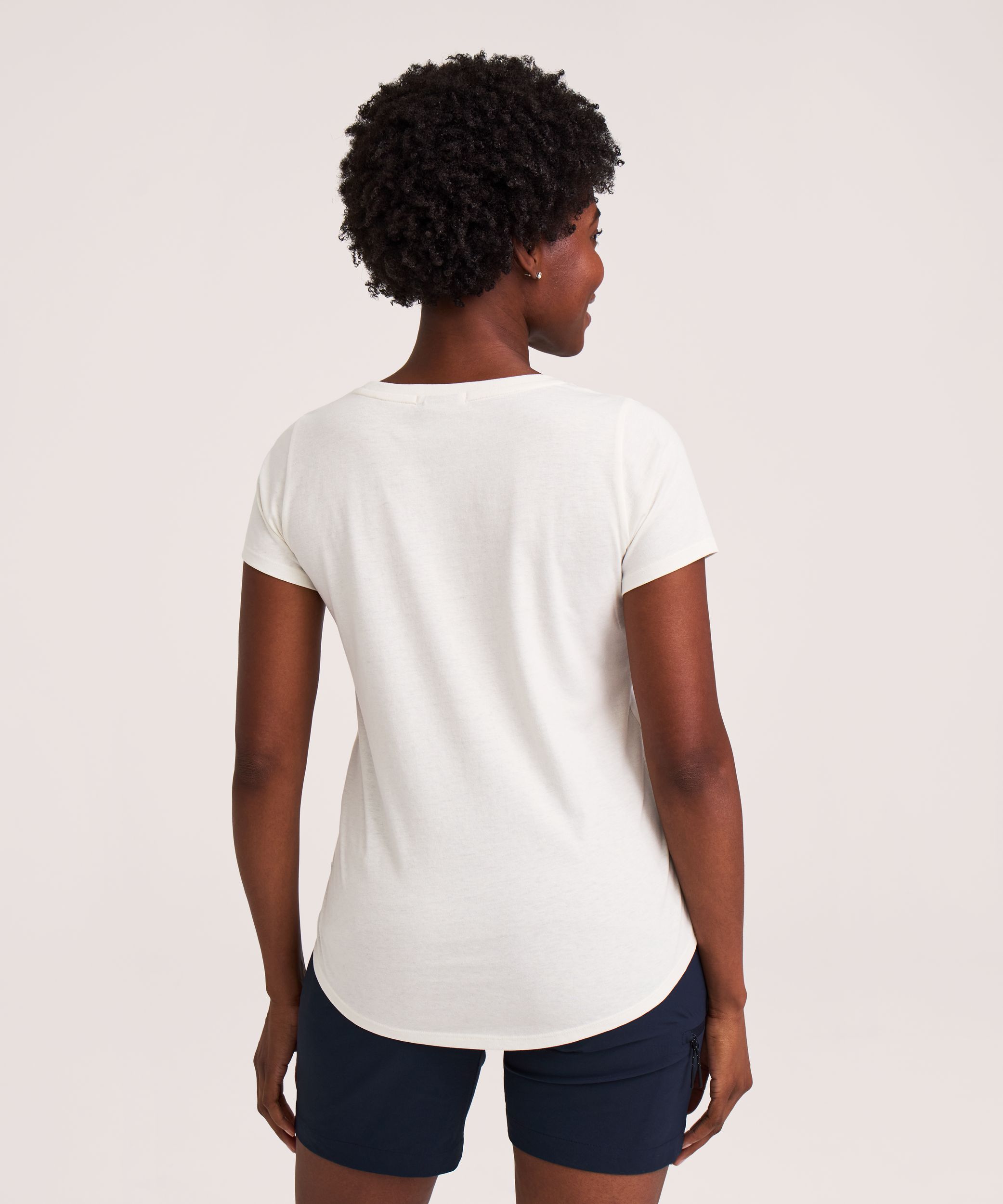 T-shirt graphique à manches courtes pour femmes, WindRiver