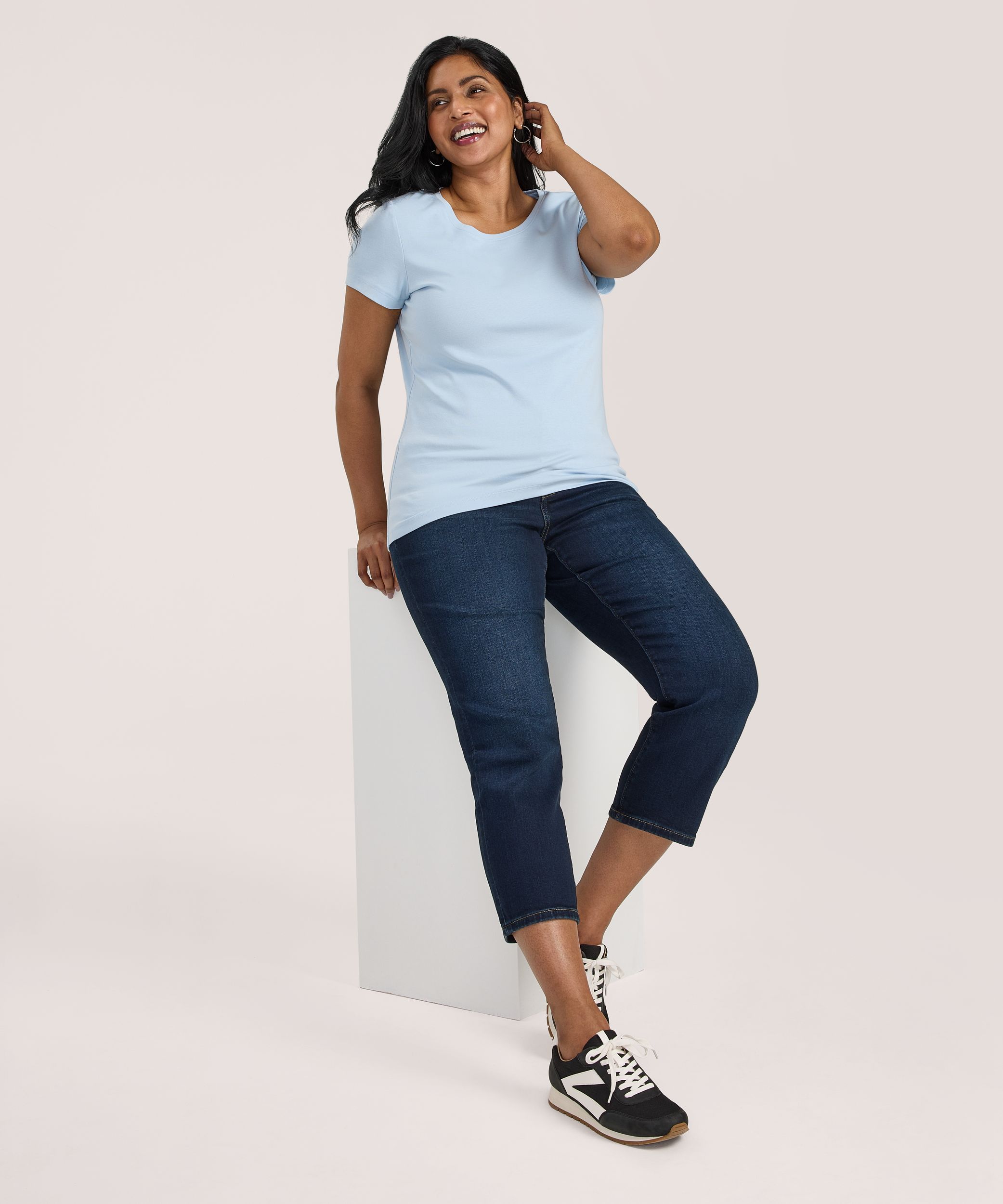 Denver Hayes Women's Fitted Crewneck T-Shirt