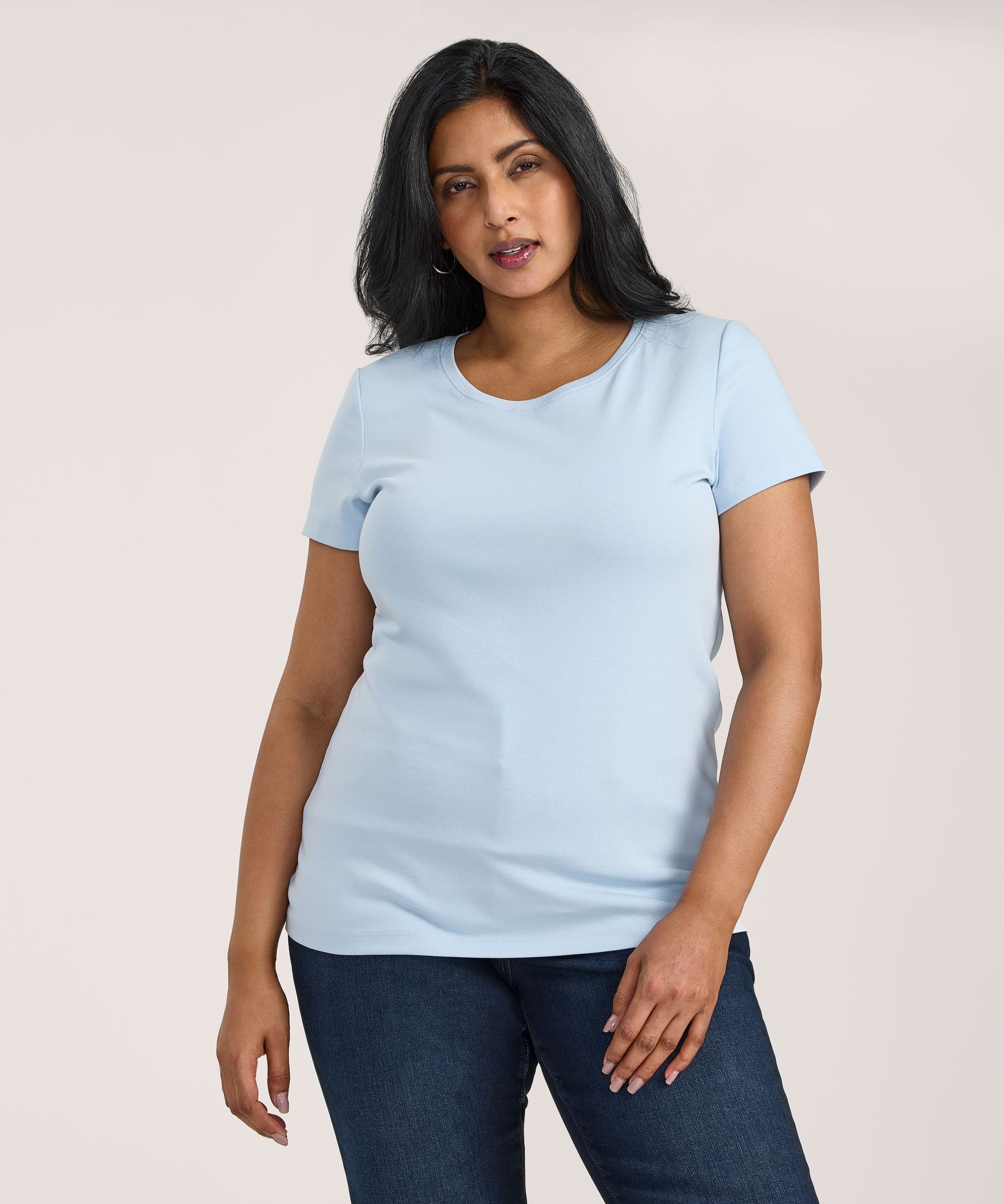 Denver Hayes Women's Fitted Crewneck T-Shirt