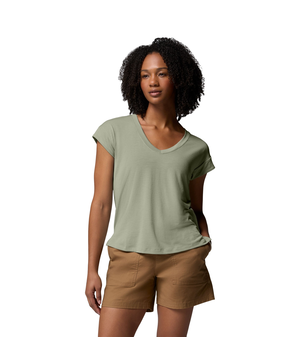 T-shirt à encolure en V pour femmes, Daniela Falls, Columbia