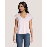 T-shirt à encolure en V pour femmes, Daniela Falls, Columbia Front_Flat