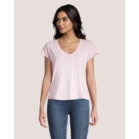Columbia Women's V-Neck Daniela Falls T-Shirt Front_Flat