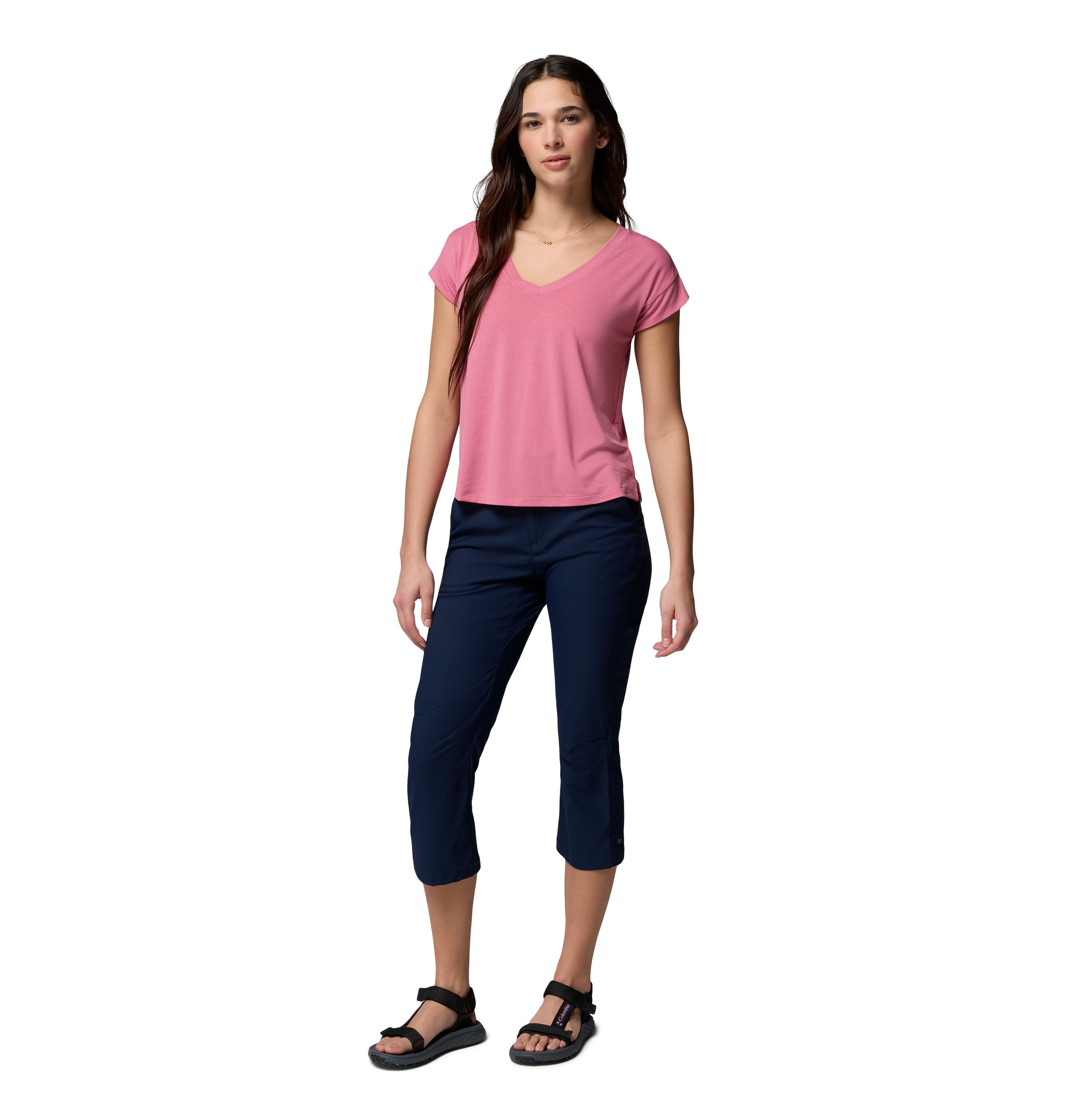 Columbia Women's V-Neck Daniela Falls T-Shirt