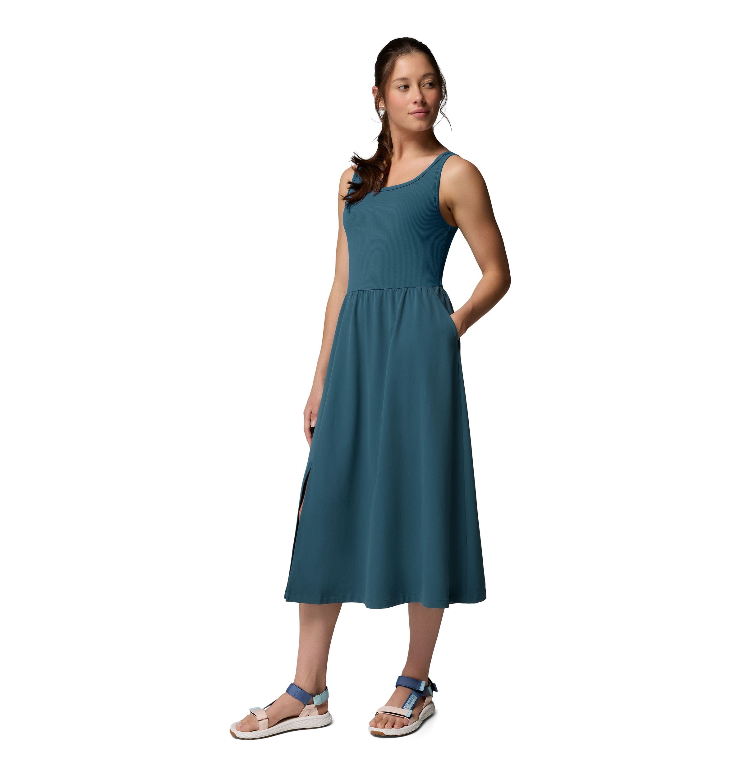 Columbia Women's Pinetown Canyon Rib Dress