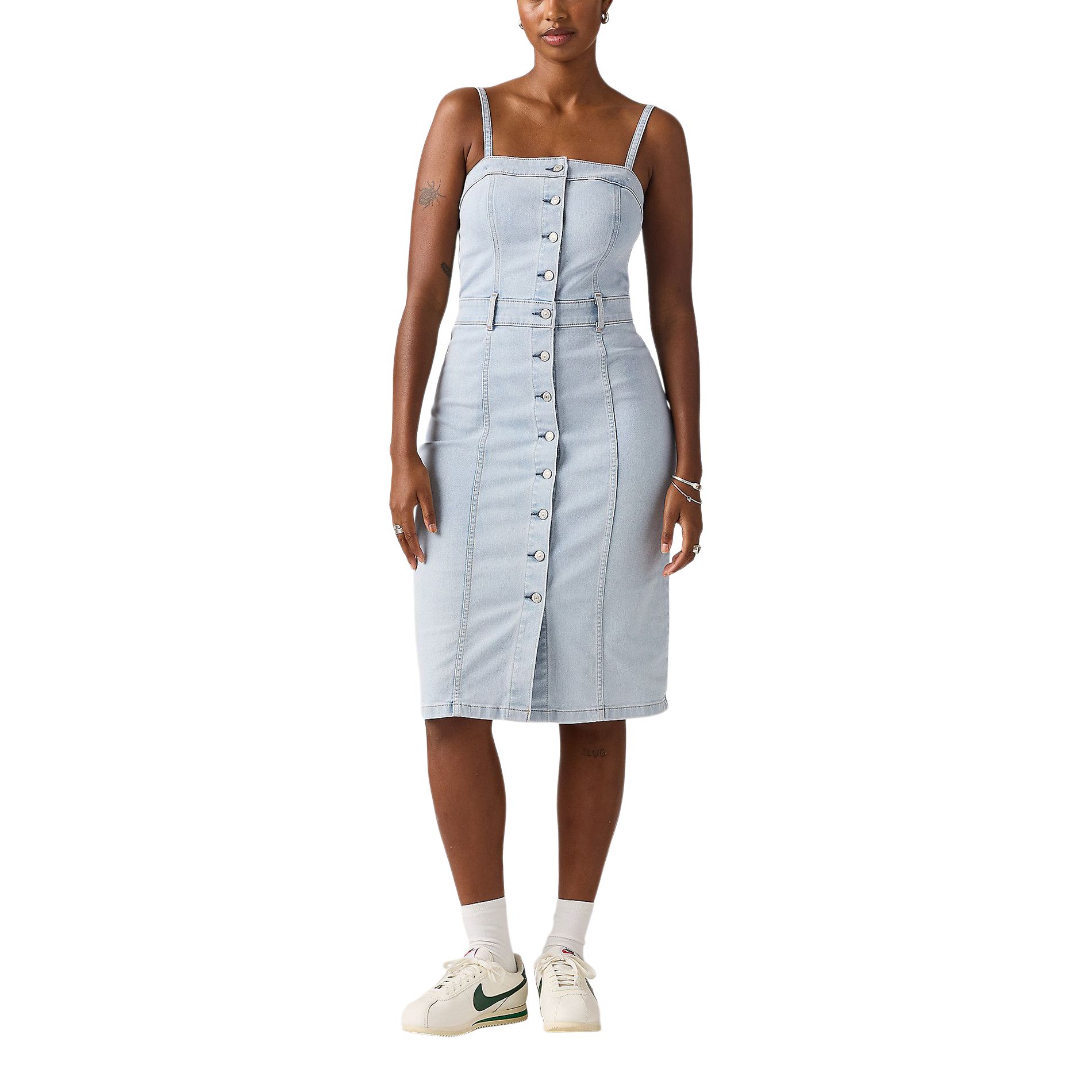 Levi's Women's Denim Bustier Dress