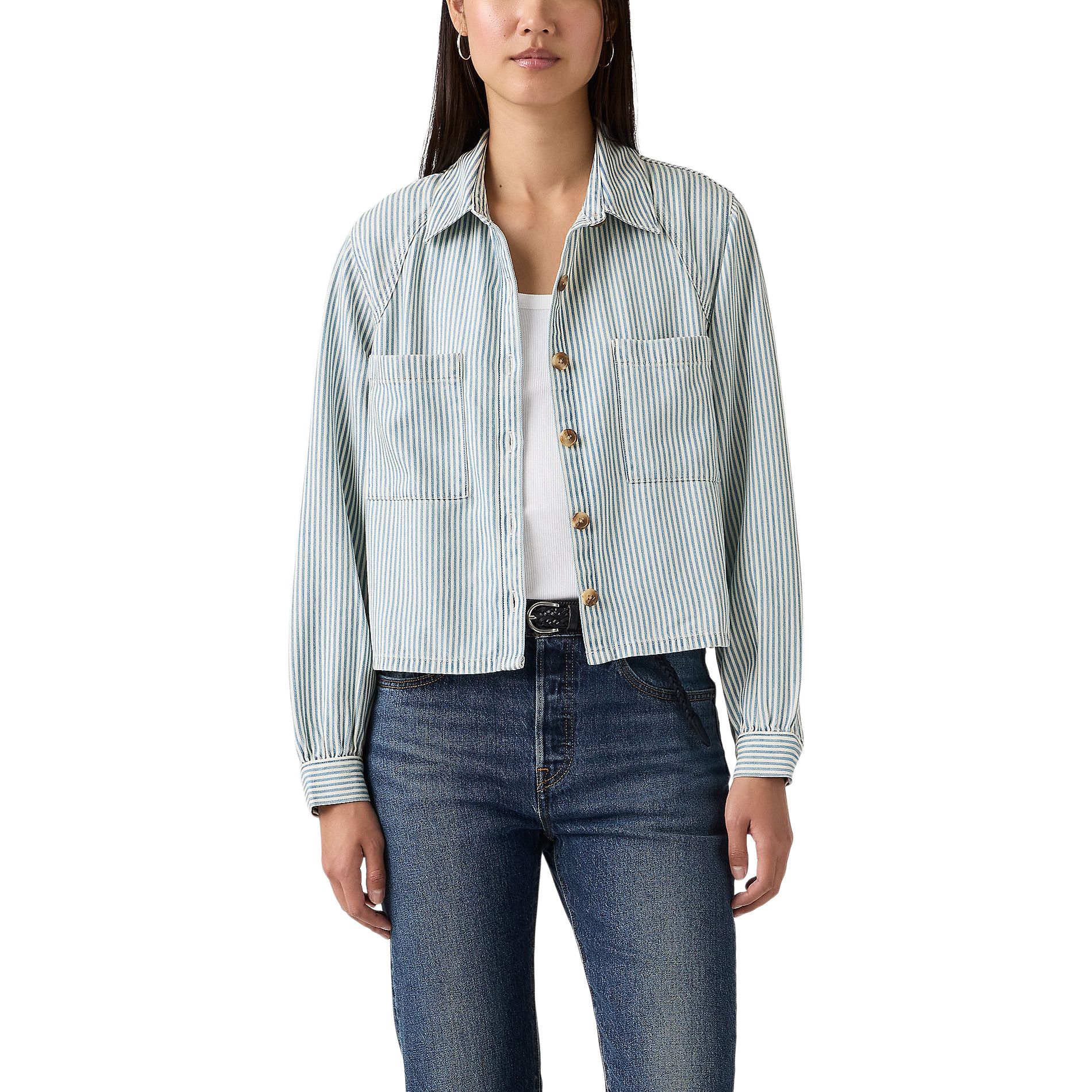 Levi's Women's Tini Long Sleeve Utility Shirt