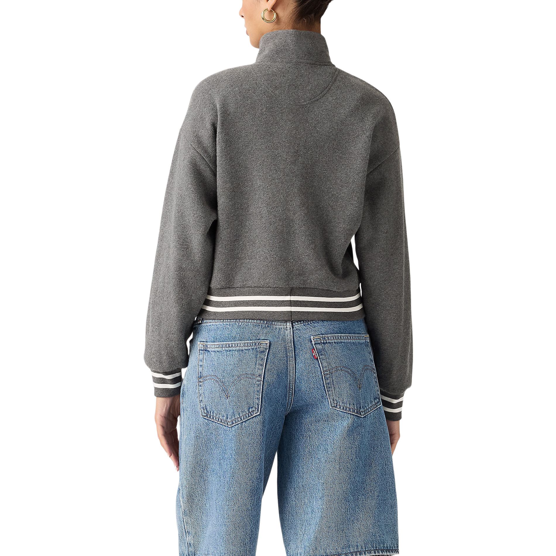 Levi's Women's Everyday Quarter Zip Sweatshirt