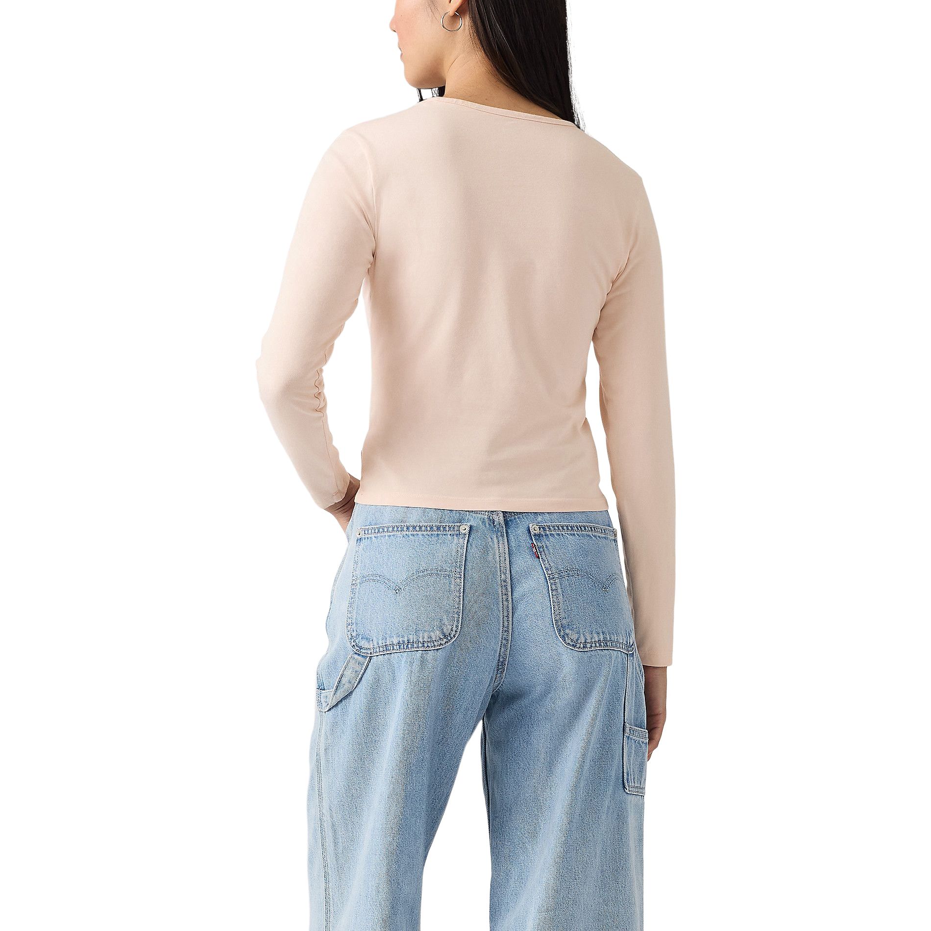 Levi's Women's Gigi Square Neck Long Sleeve Shirt