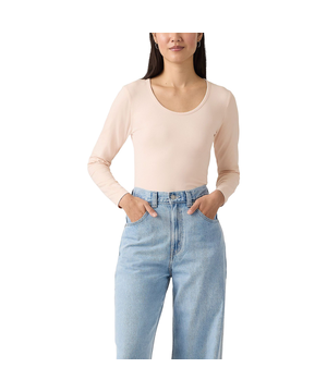 Levi's Women's Gigi Square Neck Long Sleeve Shirt