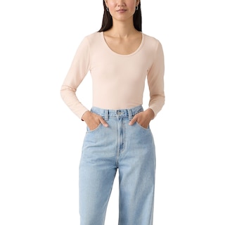 Levi's Gigi Chemise à manches longues en col carré pour femme