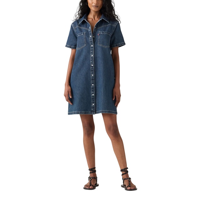 Robe à manches courtes en denim pour femmes, Louisa, Levi's