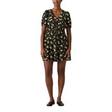 Robe en tissu crêpe à manches courtes pour femmes, Rylan, Levi's Front_Flat