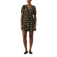 Robe en tissu crêpe à manches courtes pour femmes, Rylan, Levi's Front_Flat