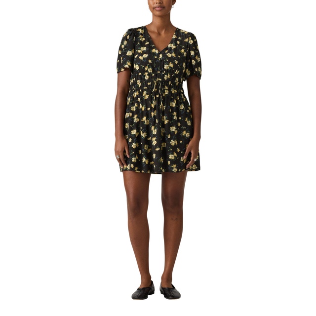 Robe en tissu crêpe à manches courtes pour femmes, Rylan, Levi's