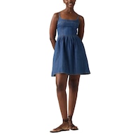 Levi's Women's Jadine Denim Dress Front_Flat