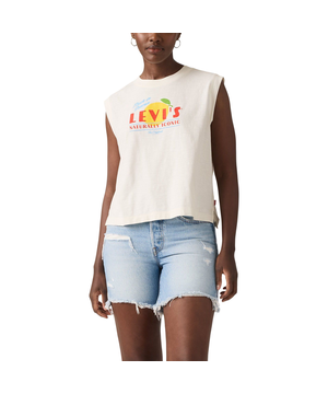 Levi's Women's Graphic Boxy Tank Top