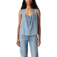Levi's Women's Luella Short Sleeve Blouse Front_Flat