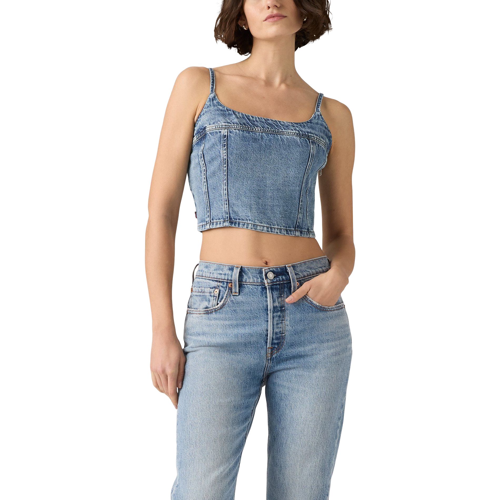 Levi's Women's Jadine Denim Cami Tank Top