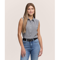 Levi's Women's Londynn Short Sleeve Popover Shirt Front_Flat