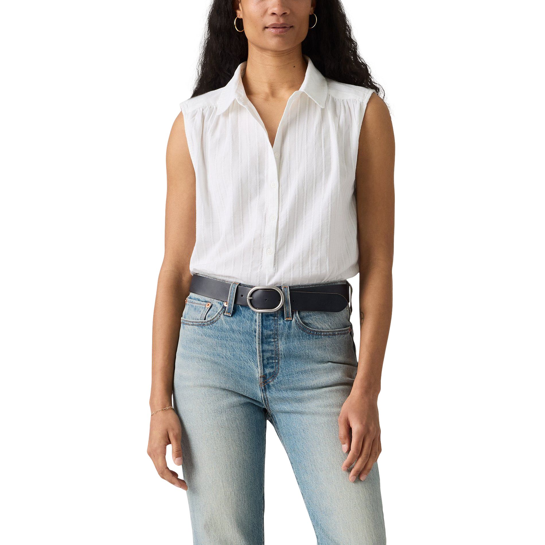 Levi's Women's Londynn Short Sleeve Popover Shirt