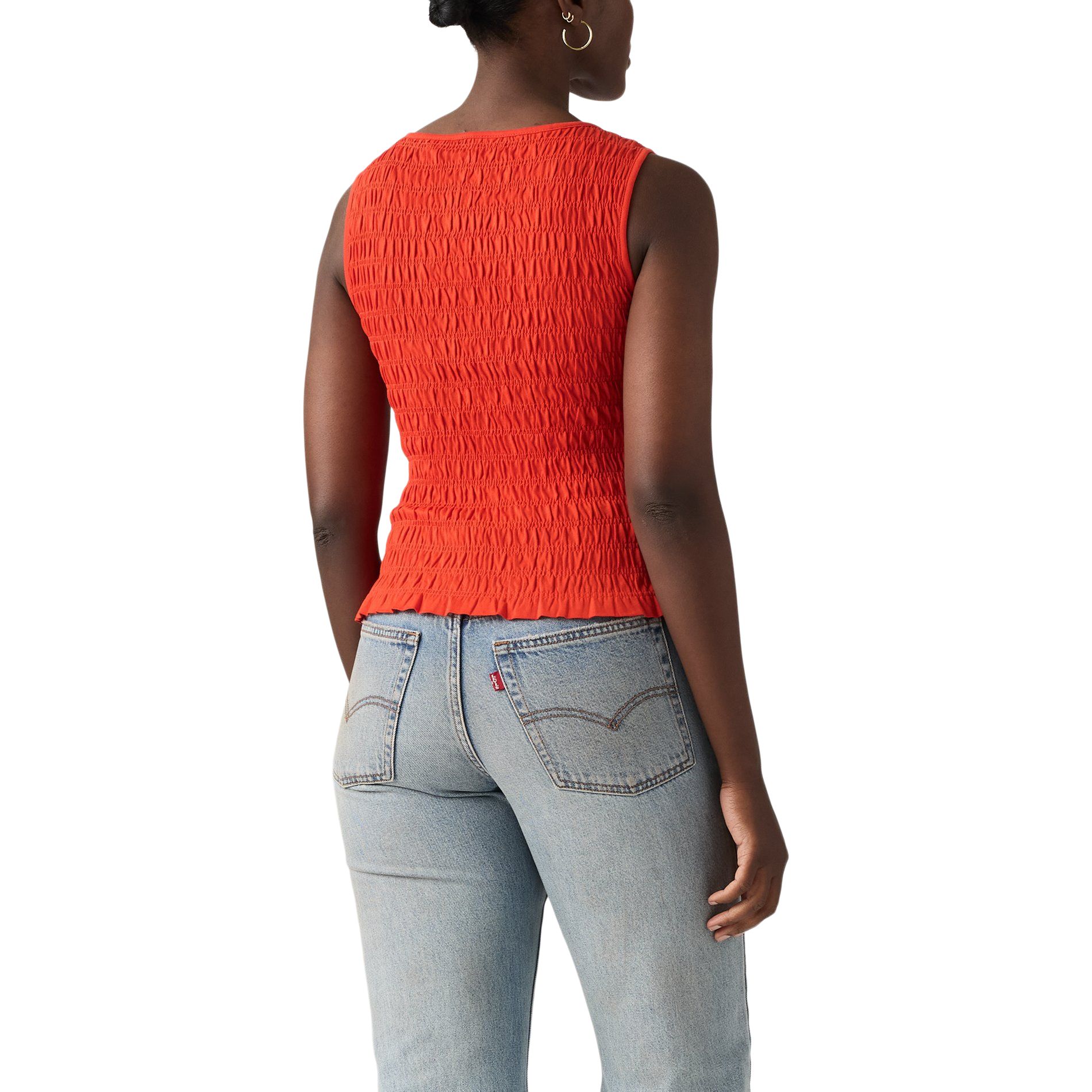 Levi's Women's Bella Smocked Top