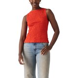 Levi's Women's Bella Smocked Top Front_Flat