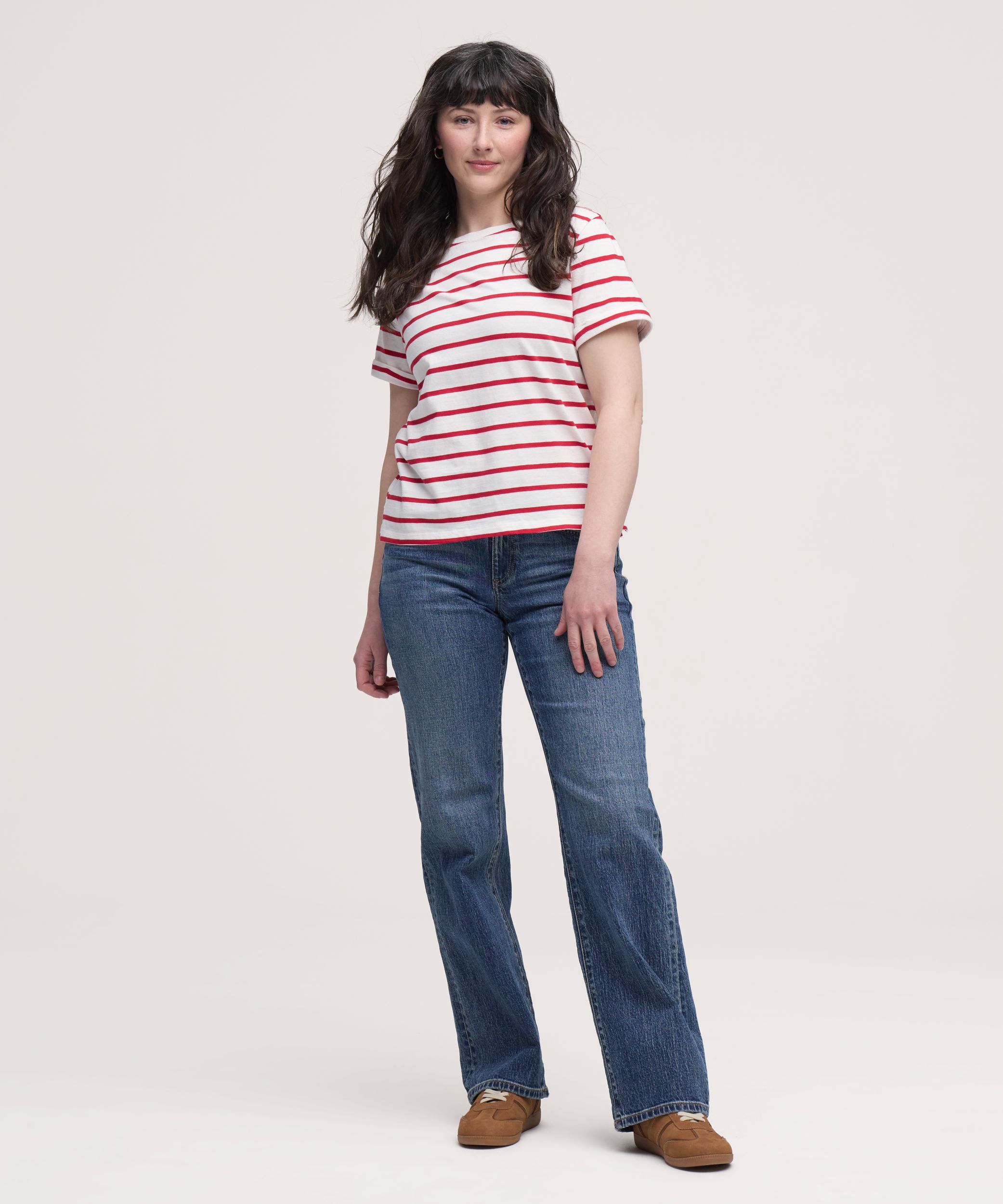 T-shirt à manches courtes flammé pour femmes, Julie, Levi's