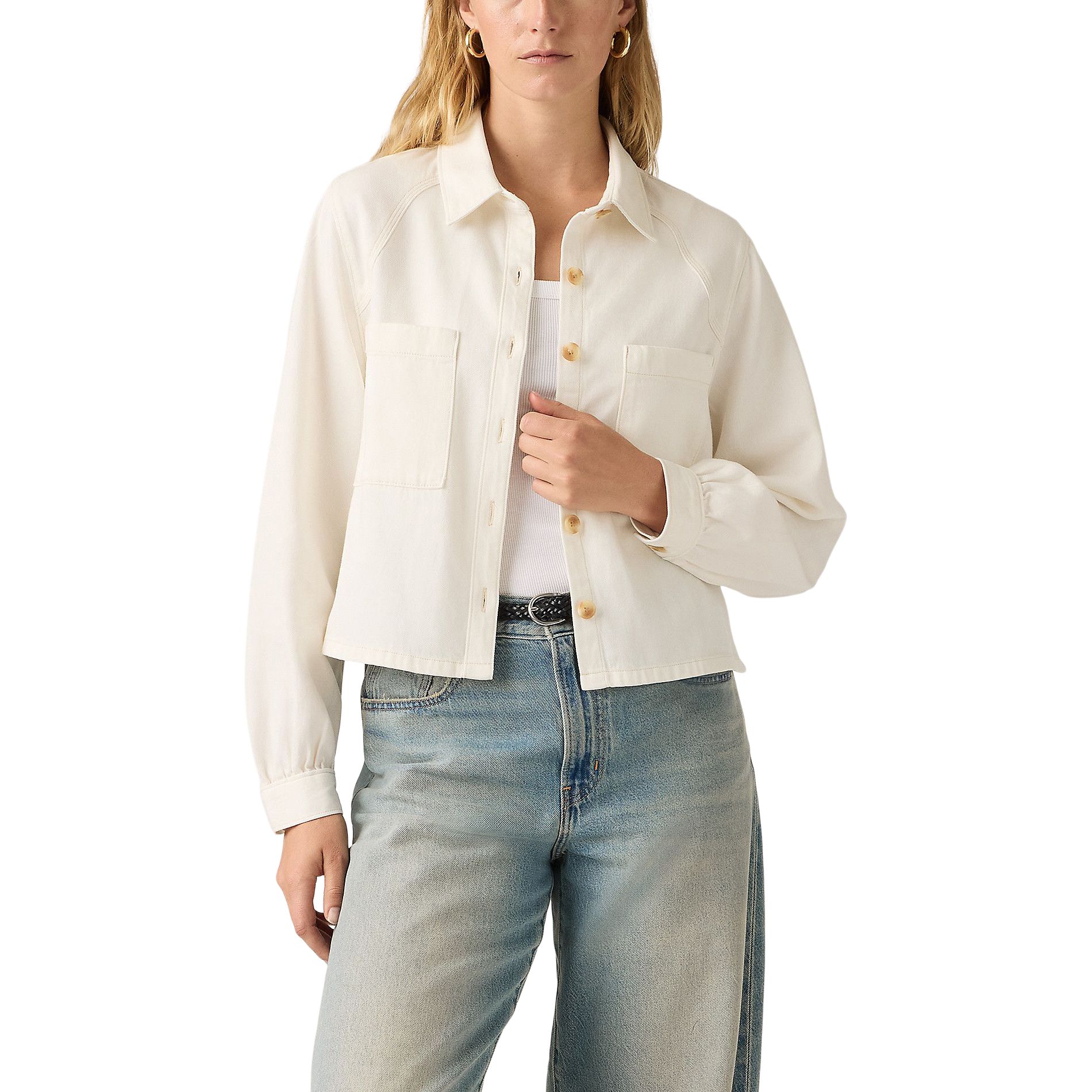 Levi's Women's Tini Long Sleeve Utility Shirt