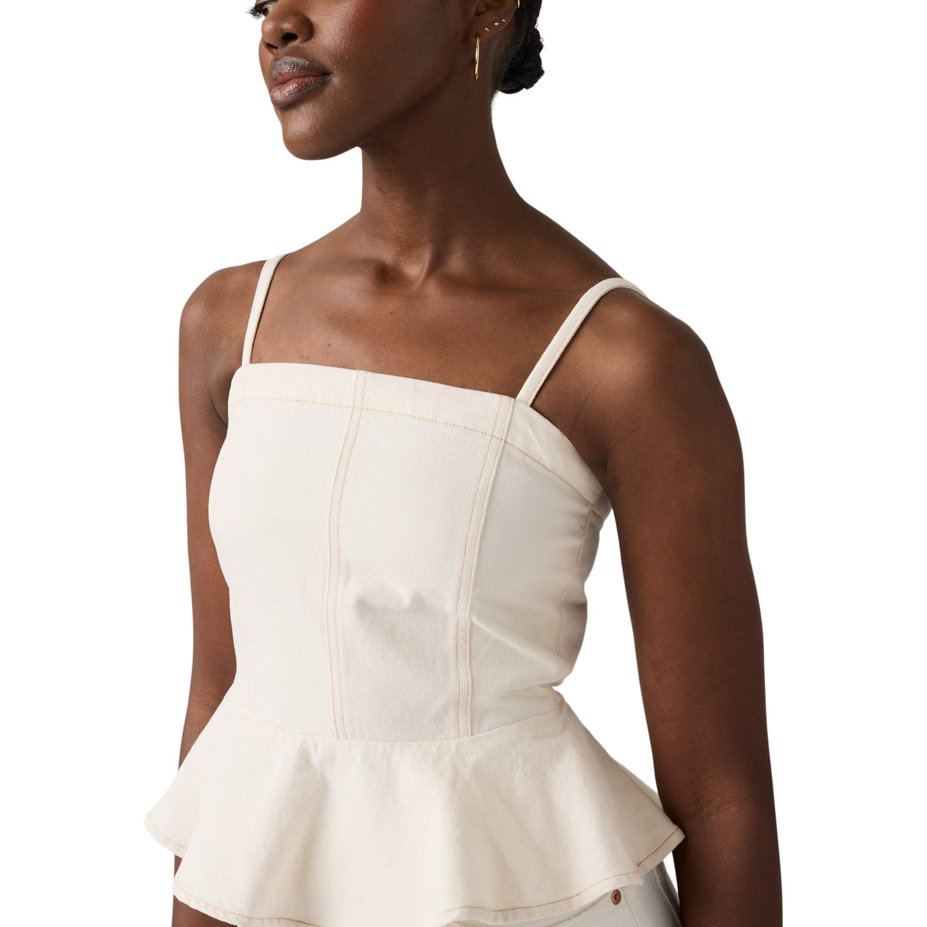 Levi's Women's Anderson Flounce Top